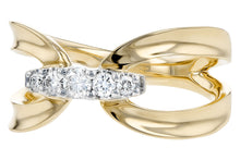 Load image into Gallery viewer, 14K Gold Diamond Accented Ring
