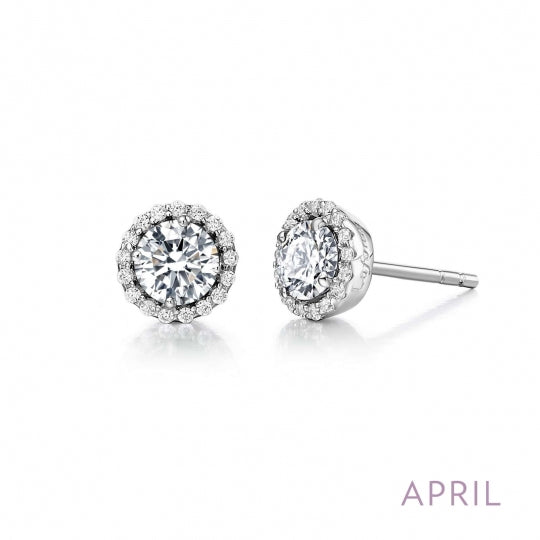 April Sterling Silver Earrings