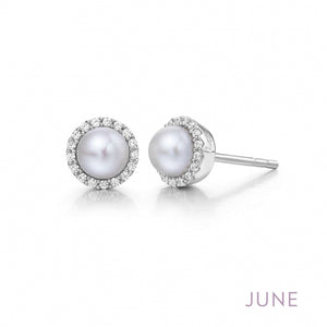 June Sterling Silver Earrings