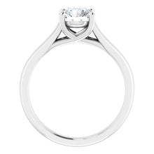 Load image into Gallery viewer, 14K Gold Round Solitaire Diamond Engagement Ring