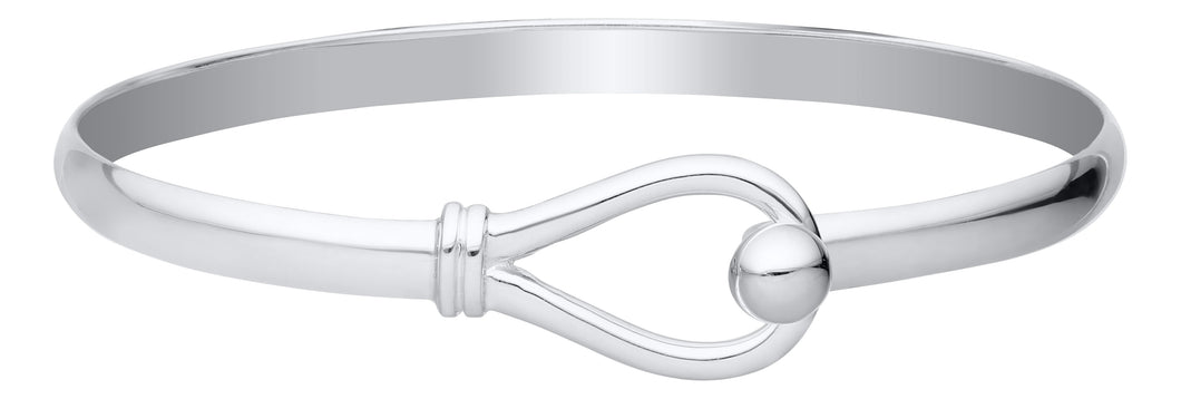 Sterling Silver Loop and Ball Bracelet