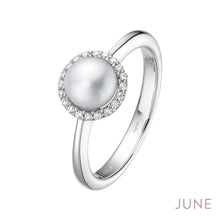 June Sterling Silver Ring