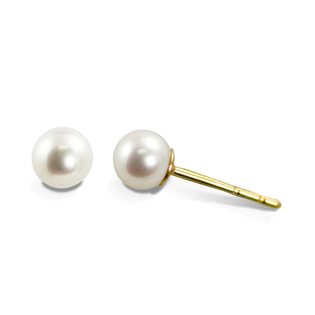 9mm Akoya Pearl Earrings