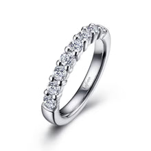 Sterling Silver Half Eternity Band