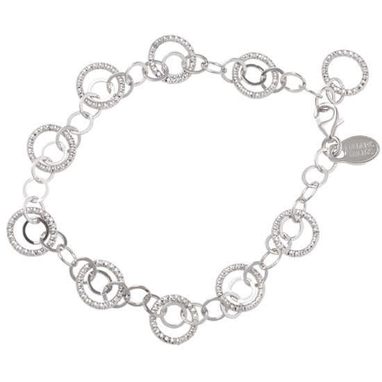 Sterling Silver Multi-Circle Bracelet