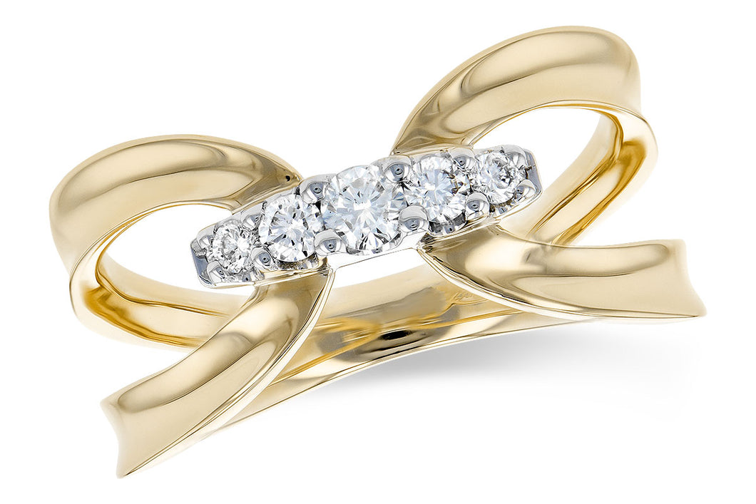 14K Gold Diamond Accented Ring