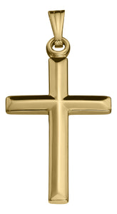 14K Gold-Filled Cross Pendant